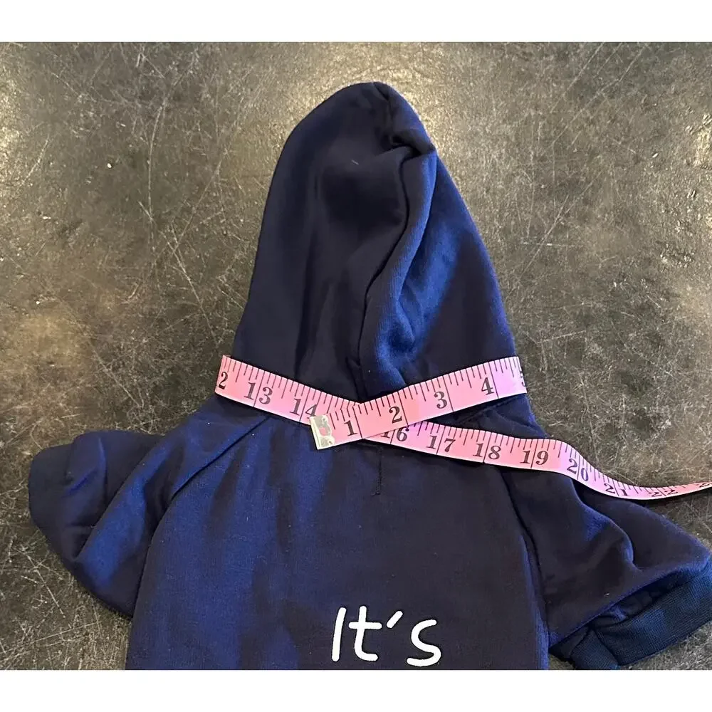Dog Hoodie It’s All About Me Sweatshirt Size Large For Small Dog or Cat Sweater